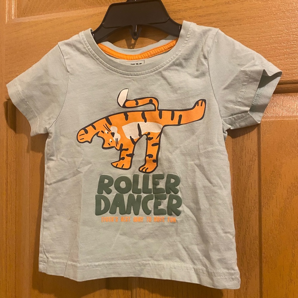 Roller Dancer Kids Tee - Light Green